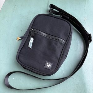 Thread Black Crossbody Bag